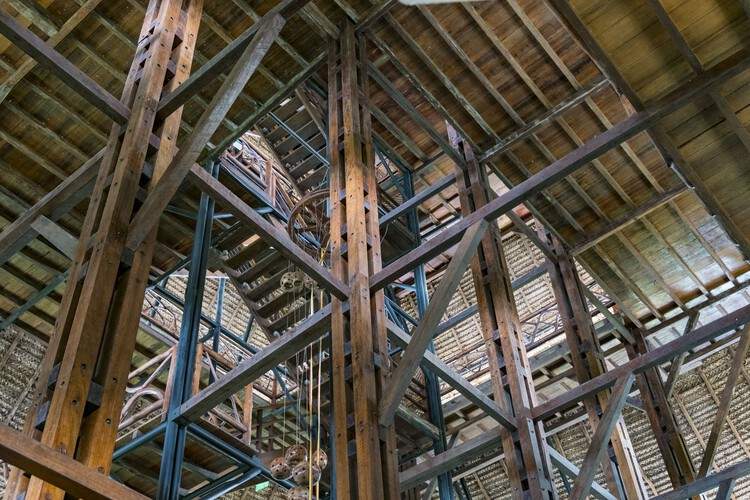 Napo Native Fauna Center Tower / Caá Porá Arquitectura + Pinxcel + Comunidad Kichwa Añangu - Interior Photography, Beam