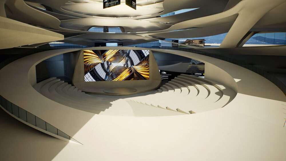 إطلاق مركز الاتصالات الافتراضية Metrotopia Metaverse
