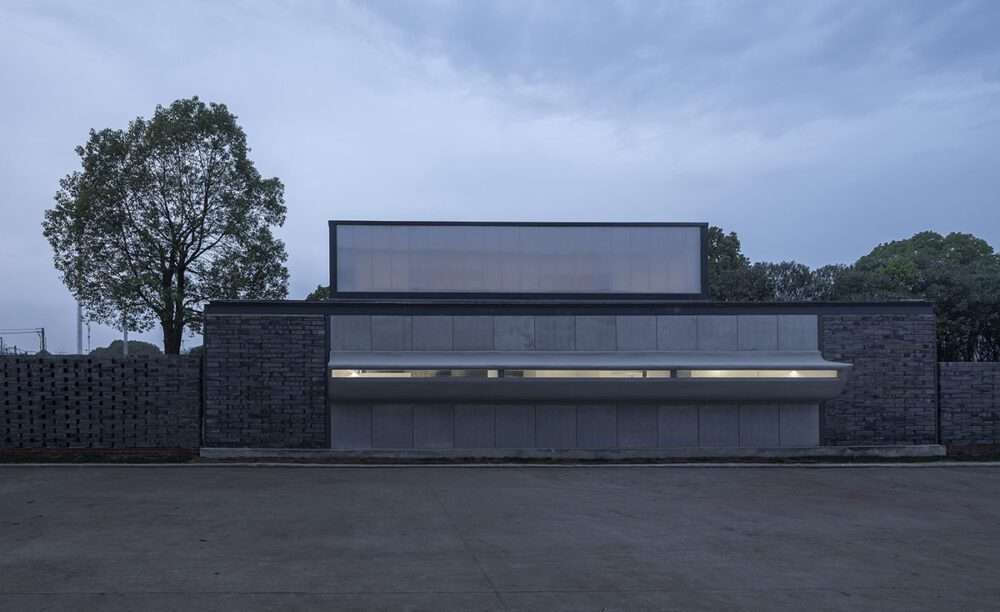 Complete Shayang Rapeseed Museum framing the landscape with silence