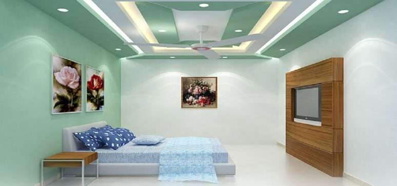 Ceilings and types of materials used in interior design