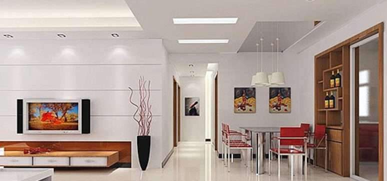 Ceilings and types of materials used in interior design