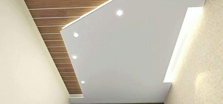 Ceilings and types of materials used in interior design