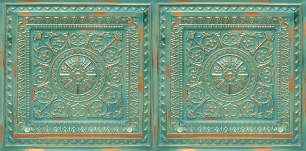 How to improve a plain ceiling with decorative ceiling tiles