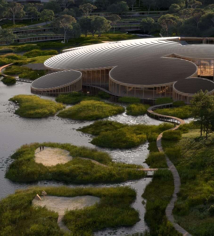 اختيار Mecanooو Meng و Lola Landscape Architects لتصميم وادي Shenzhen Guangming Scientist 