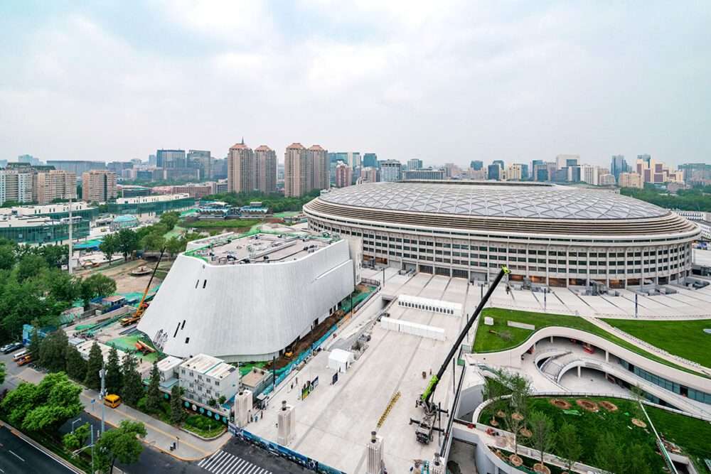Nearing completion of MAD's Chinese Philharmonic Concert Hall