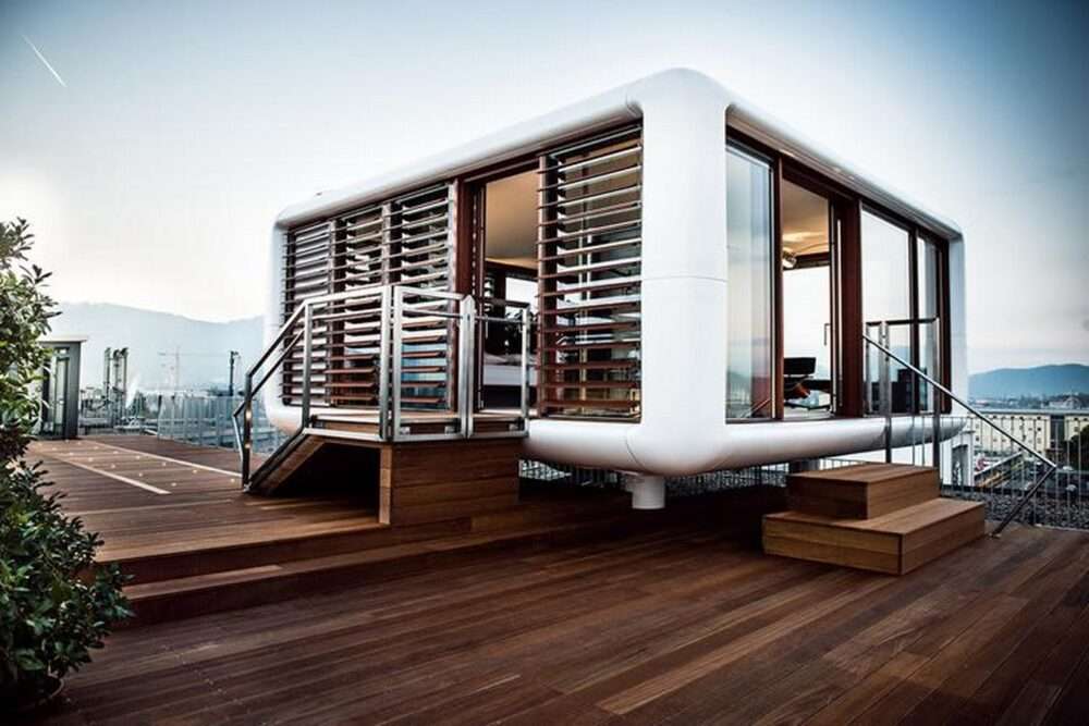 The problem of temporary furnishing and solutions using flexible and renewable materials