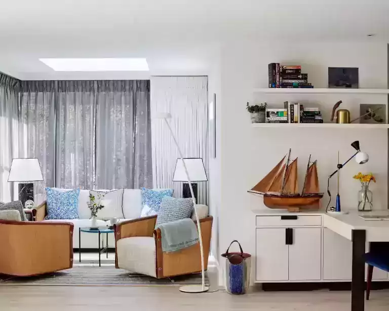 The problem of organizing space and solutions using versatile materials and smart storage