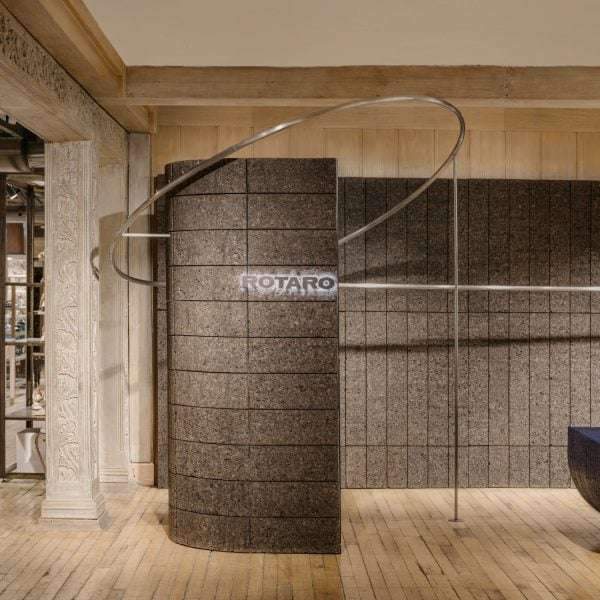 EBBA Architects designs sculptural pop-up for Rotaro at London store Liberty