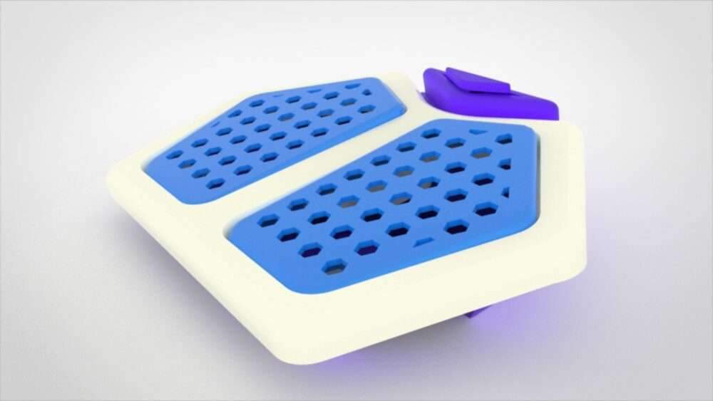 A foot-operated mouse for individuals with reduced mobility فأرة تعمل بالقدم للأفراد ذوي الحركة المحدودة