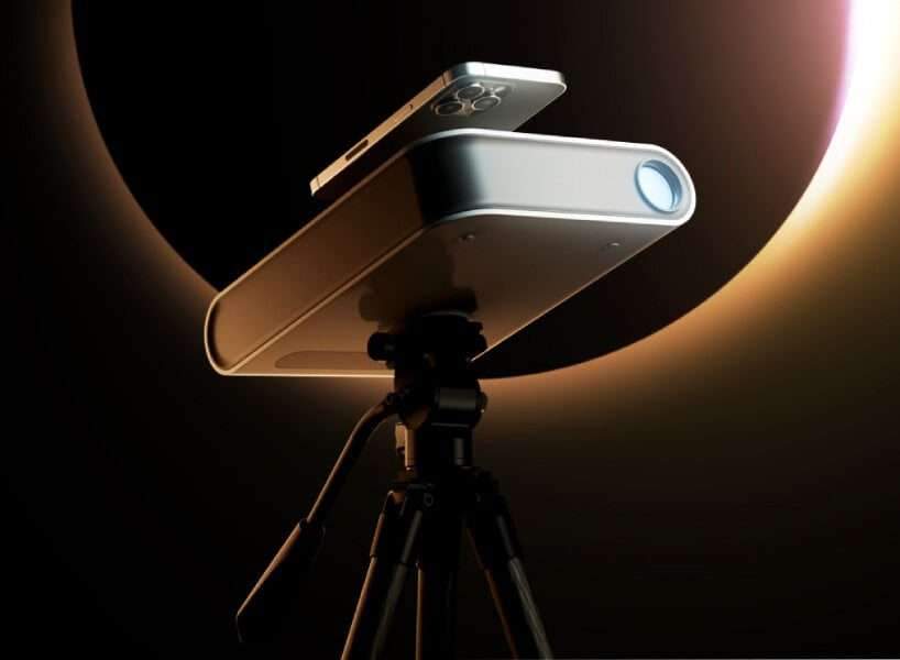 vaonis turns your phone into a smart telescope for observation and astrophotography