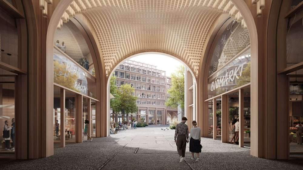 اختيار Henning Larsen لتحويل Kurfürstendamm 231 إلى ساحة عامة في غرب برلين