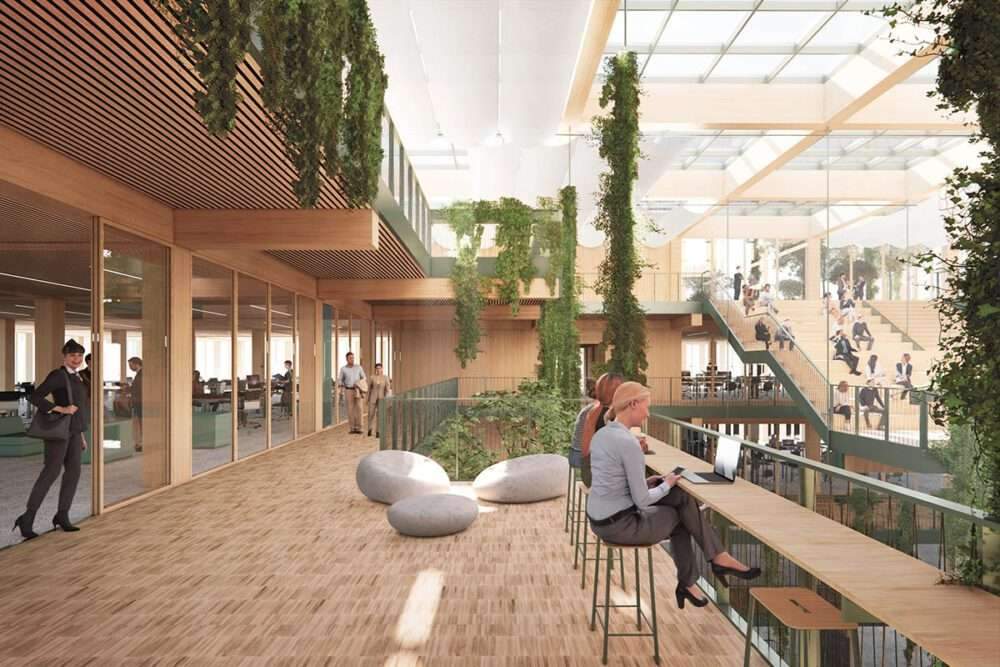 Cobe And Lundén Architecture Company wins a competition to design a wooden town hall in Finland