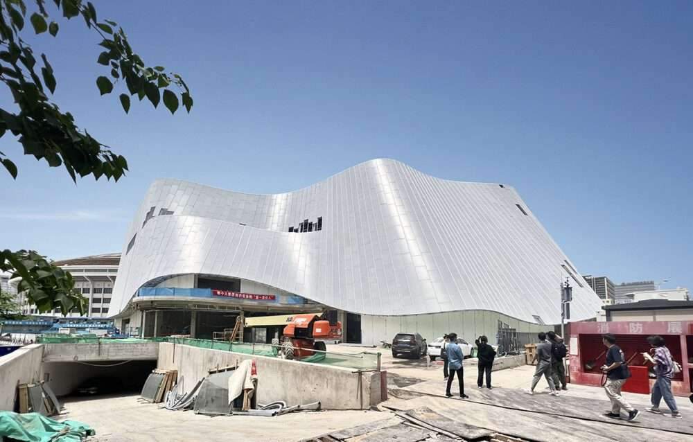 Nearing completion of MAD’s Chinese Philharmonic Concert Hall