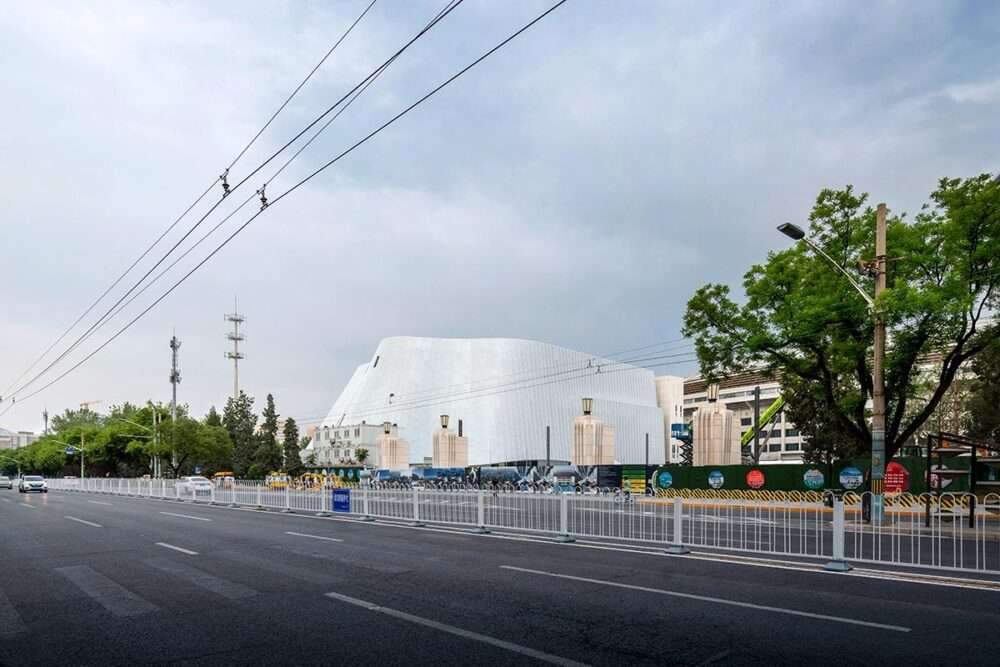 Nearing completion of MAD's Chinese Philharmonic Concert Hall