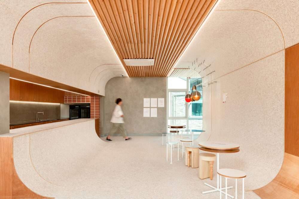 اتجاهات التصميم الداخلي في استخدام الأشكال المستديرة