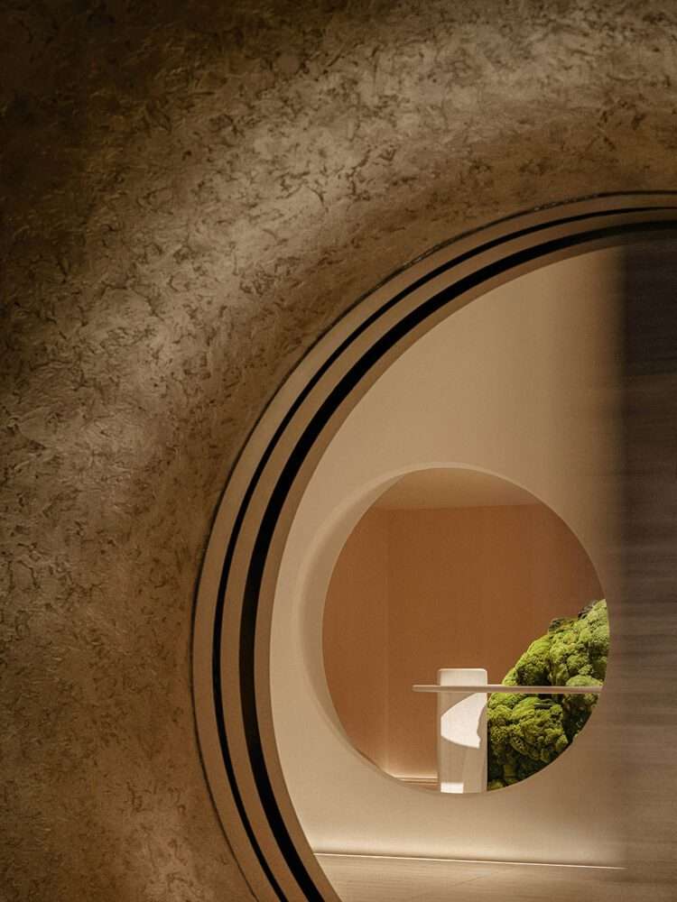 Using the organic feel in the interiors of beauty centers