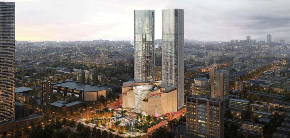 الكشف عن Deji Plaza Xuzhou المستوحى من نظام الجذر المعقد لشجرة بانيان