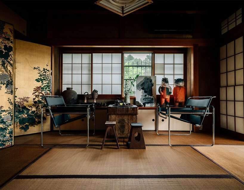 الجماليات الأوكرانية تتخلل منزل kyoto الذي تم تجديده في MAKHNO studio في اليابان