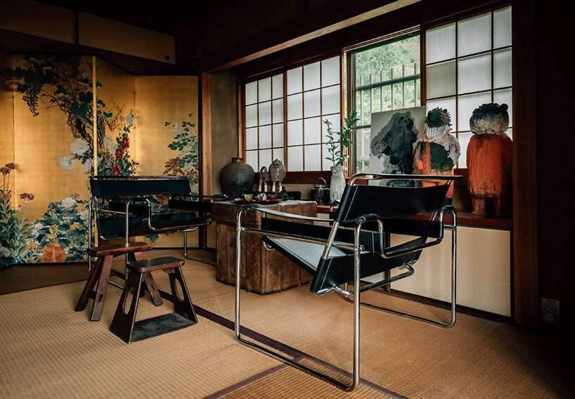الجماليات الأوكرانية تتخلل منزل kyoto الذي تم تجديده في MAKHNO studio في اليابان