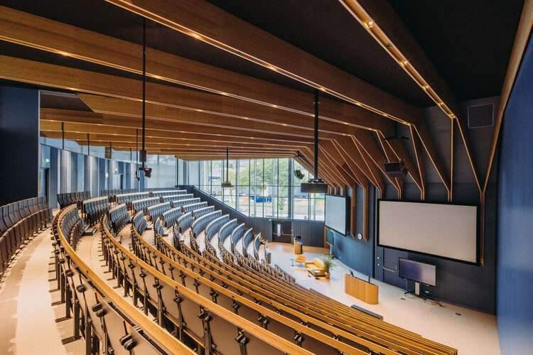 Echo Energy-Generating Interfaculty Teaching Building / UNStudio - التصوير الداخلي ، كرسي ، شعاع