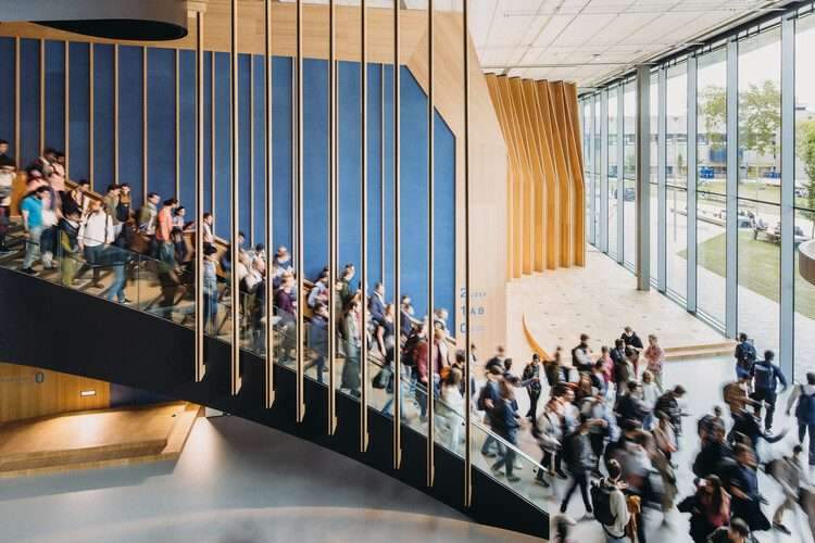 Echo Energy-Generating Interfaculty Teaching Building / UNStudio - التصوير الداخلي ، السلالم