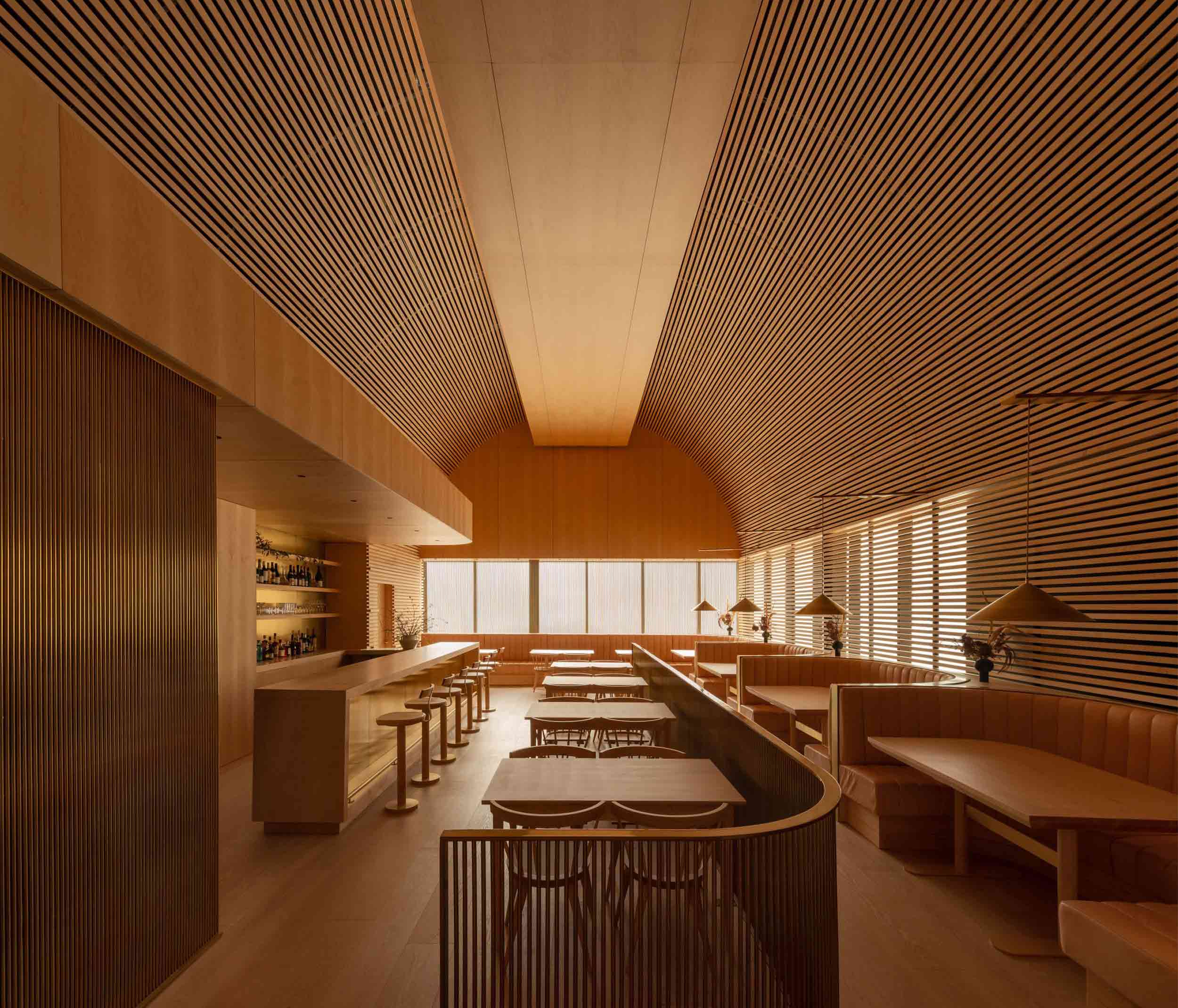 قصر المأكولات البحرية من تصميم عمر غاندي للمهندسين المعماريين