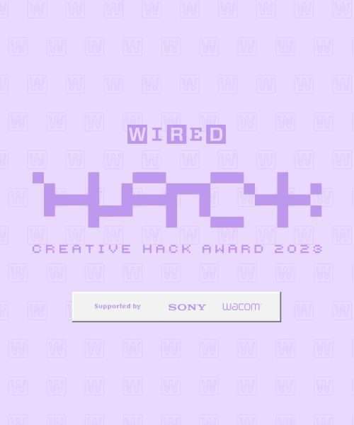 جائزة CREATIVE HACK لعام 2023 مقدمة من WIRED Japan