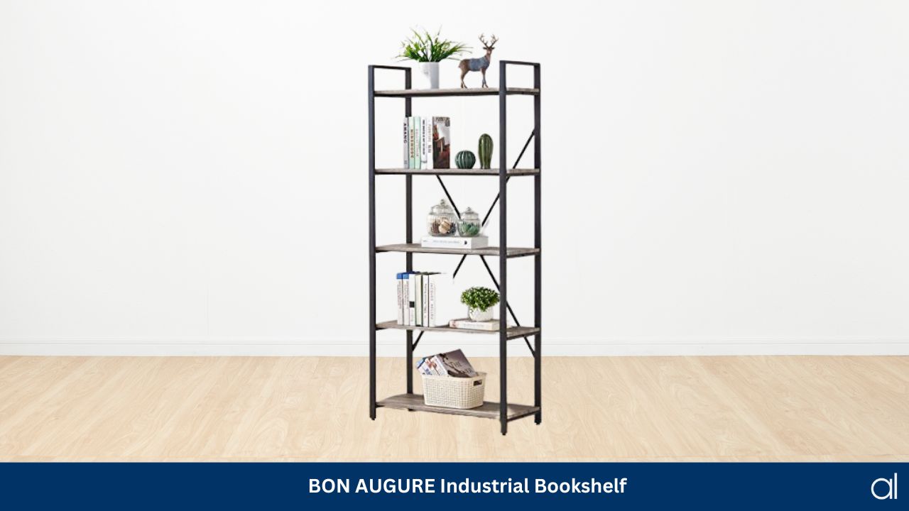 Bon augure industrial bookshelf