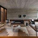 Casa Patios / Ricardo Yslas Gámez Arquitectos - Interior Photography, Living Room, Sofa, Beam