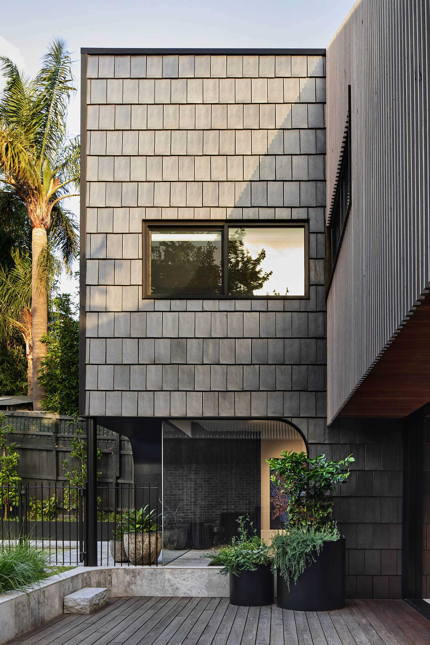 A modern rear addition for an Australian home.