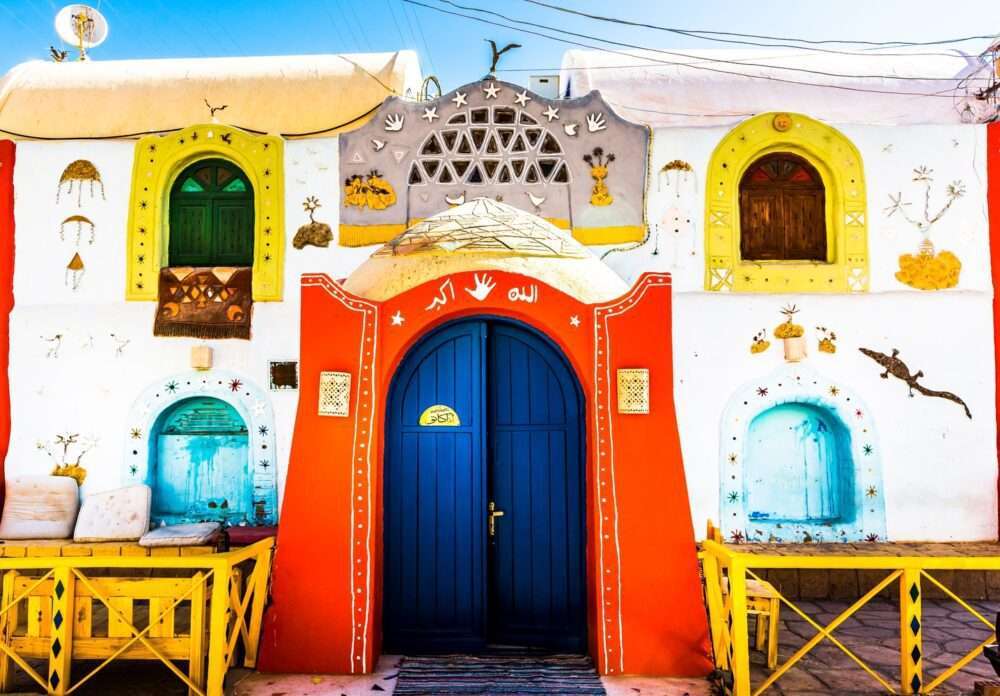 The inspiration behind the colors of traditional African architecture