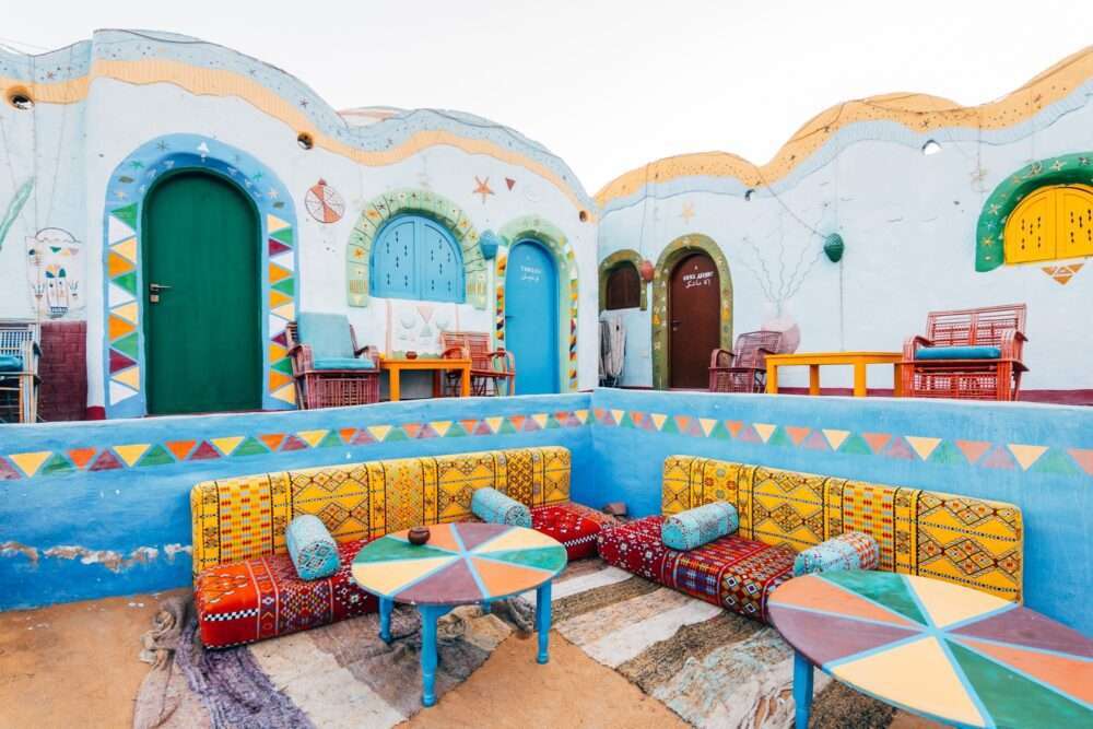 The inspiration behind the colors of traditional African architecture
