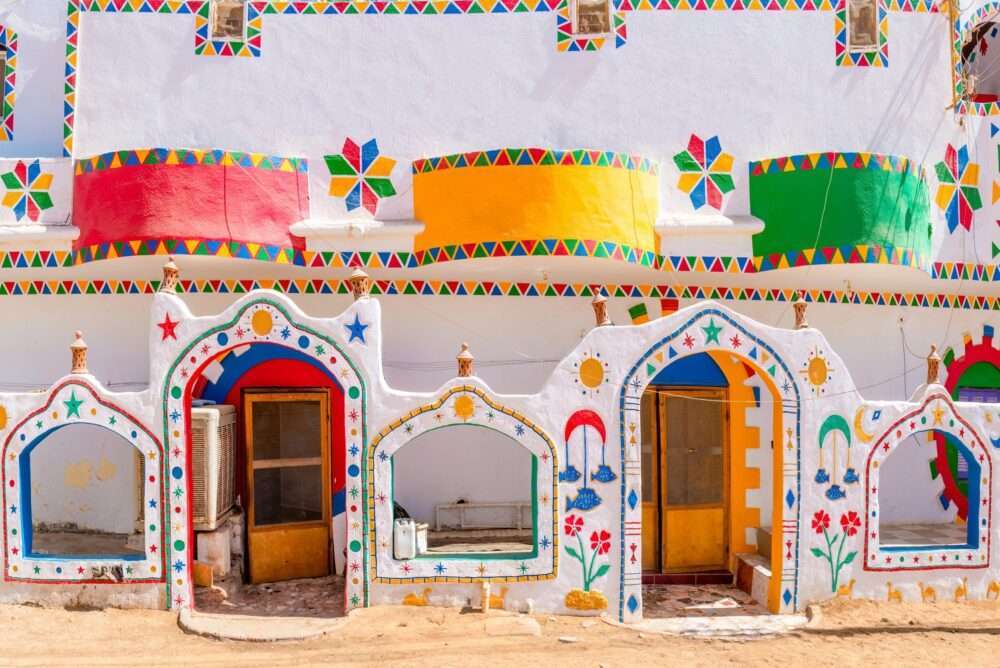 The inspiration behind the colors of traditional African architecture