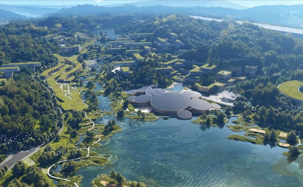 فوز مهندسو Mecanoo وMeng وLOLA Landscape في مسابقة لتصميم وادي Guangming Scientist