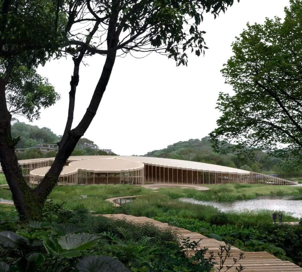 فوز مهندسو Mecanoo وMeng وLOLA Landscape في مسابقة لتصميم وادي Guangming Scientist