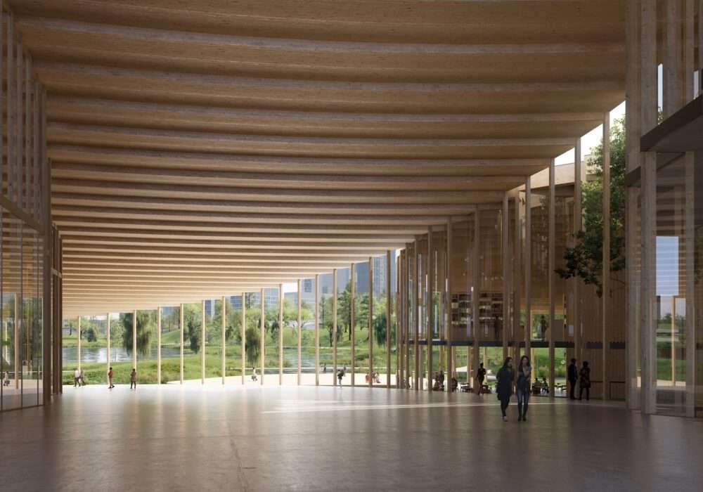 فوز مهندسو Mecanoo وMeng وLOLA Landscape في مسابقة لتصميم وادي Guangming Scientist