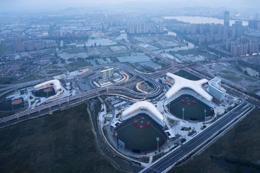 Construction of eight stadiums for the 2022 Hangzhou Asian Games