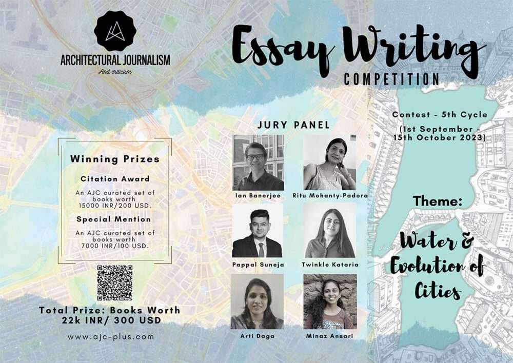 Architectural Essay Writing Contest: ‘Water and the Evolution of Cities’