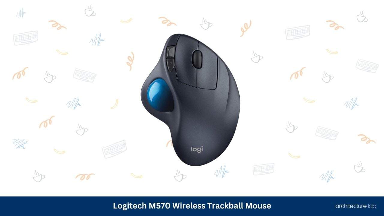 Logitech m570 wireless trackball mouse