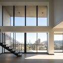 Puerta Costanera Building / Turner Arquitectos - Interior Photography, Glass, Facade, Handrail