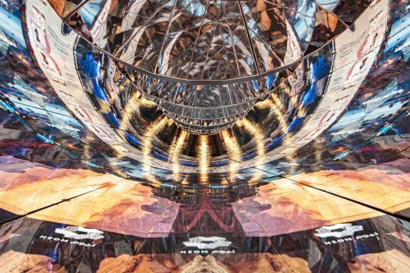 The STUFISH Mirror Tunnel celebrates mega projects in Saudi Arabia