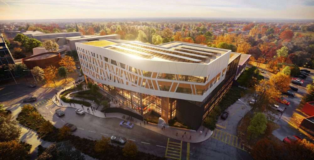 Completion of Ontario College's carbon neutral building