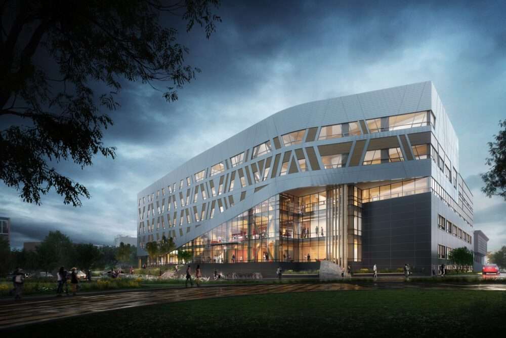 Completion of Ontario College's carbon neutral building