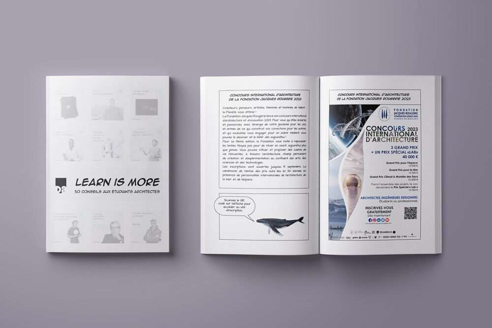 A book of 50 tips for architecture students by Devenir Architecte