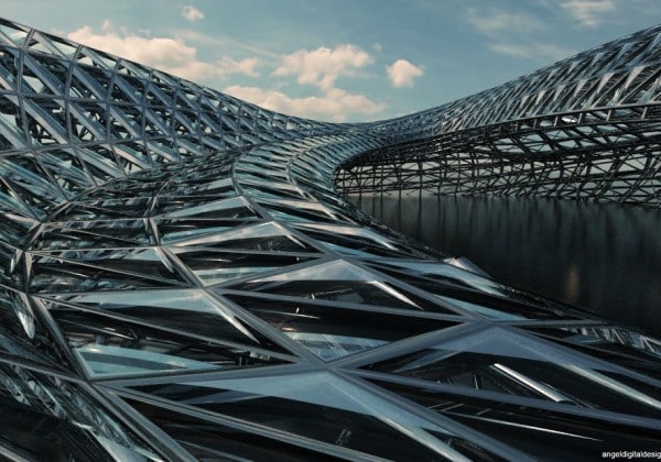 Parametric Glass Structure