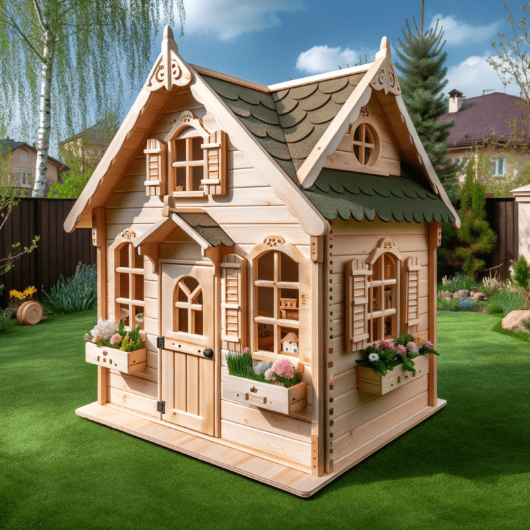 The Benefits of Investing in a High-Quality Wooden Playhouse for Your Children