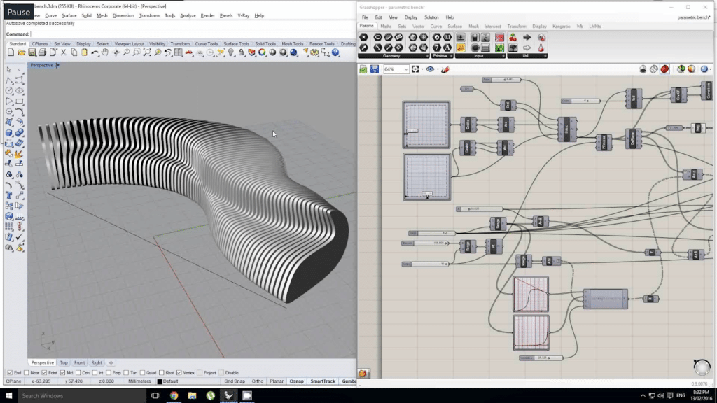 Parametric architecture software materials and examples