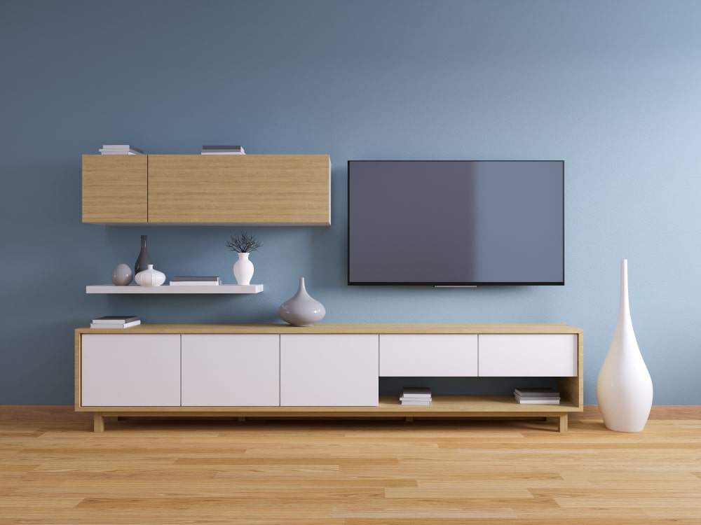 Incorporate simple TV decor into interior design