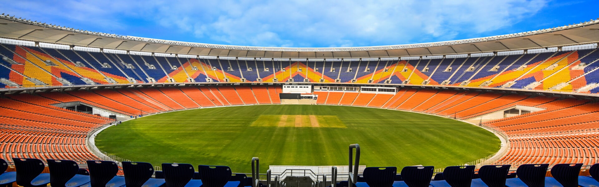 Narendra Modi Stadium is the largest croquet stadium in the world