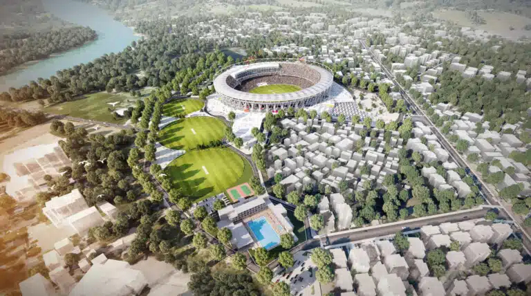 Narendra Modi Stadium is the largest croquet stadium in the world